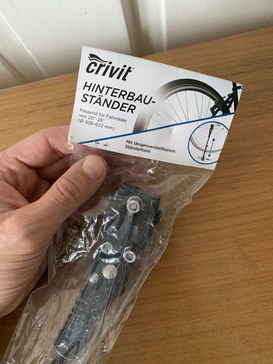 Veloständer: Fahrradständer – Neu und originalverpackt aus Zürich von liv125