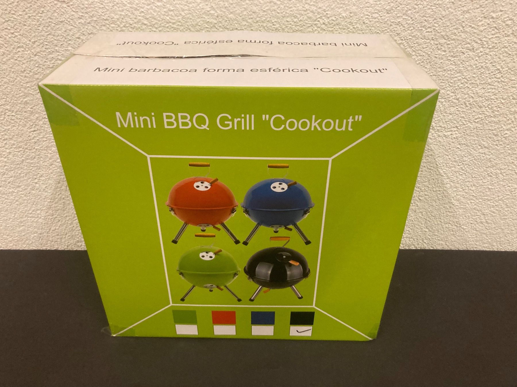 Grills: Mini BBQ Grill Cookout, blau, ca. 30 cm Durchmesser – Neu und originalverpackt aus Neuenhof von jorogo 4