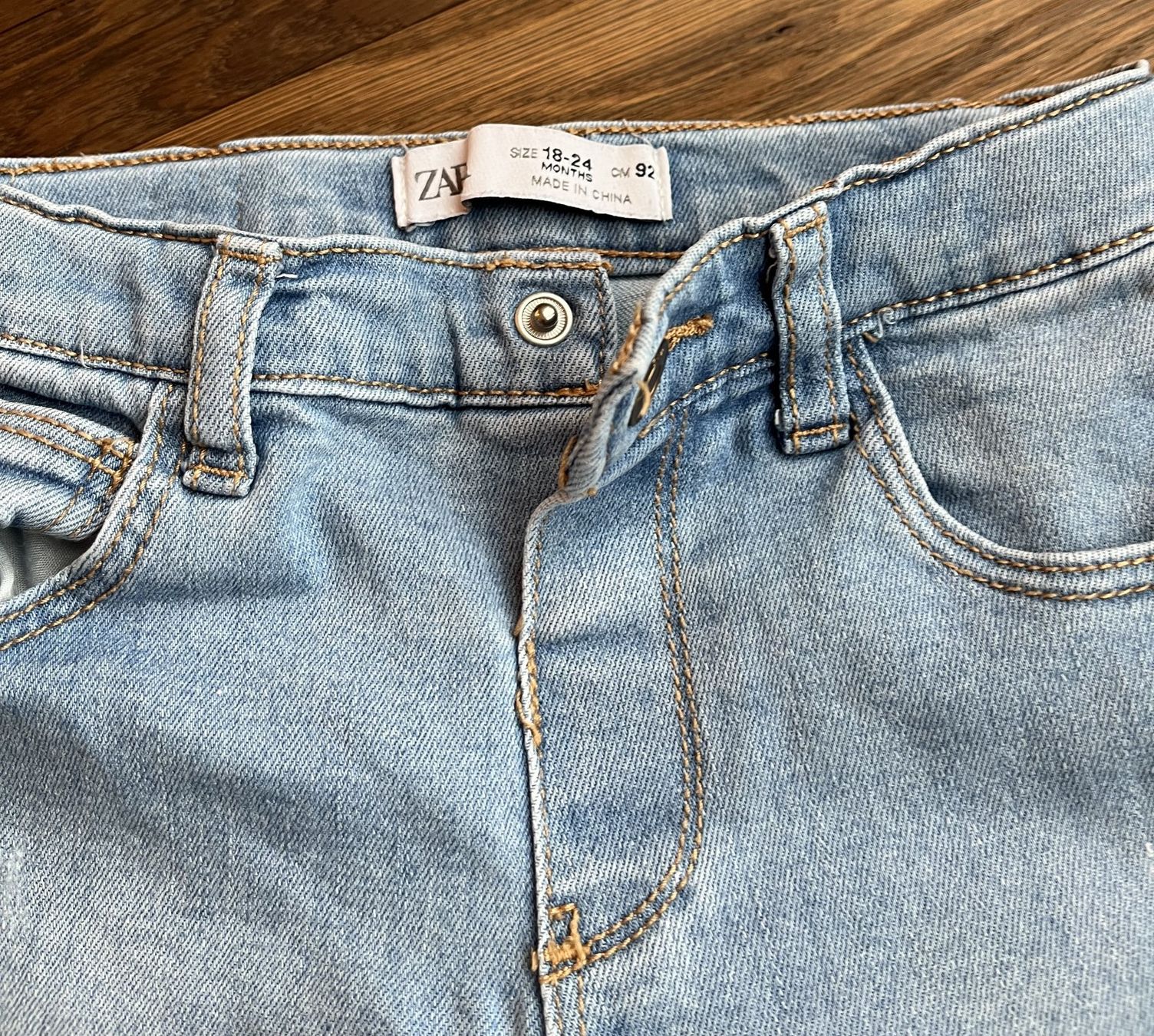 Zara Pantaloni: Jeans Hose Mädchen Gr. 92 Zara – Usato da Affoltern am Albis venduto da Blackrhythm 3