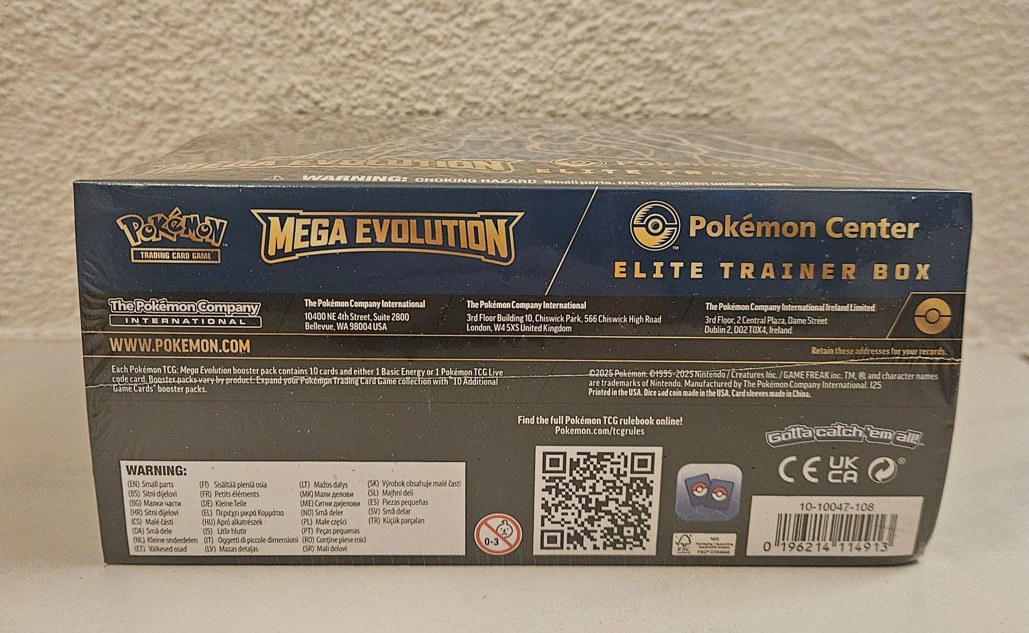 Pokémon Carte collezionabili: Pokémon Center Mega Evolution Elite Trainer Box ETB Lucario – Nuovo e nell'imballaggio originale da Regensdorf venduto da 8Collect 3