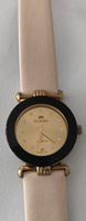 Richelieu Uhr goldfarben Zirkonia Quarz gebraucht vintage