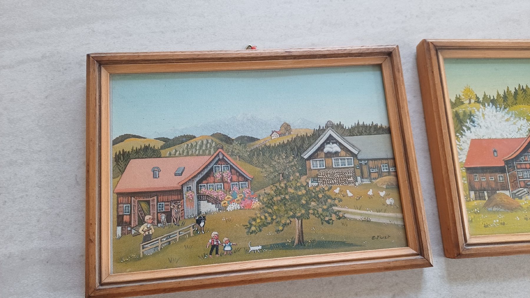 Poster & Bilder: 4 Appenzeller  Bilder – Gebraucht aus Flawil von Naphtali 9