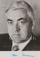 Hans Filbinger (1913-2007) Politiker - Autogramm