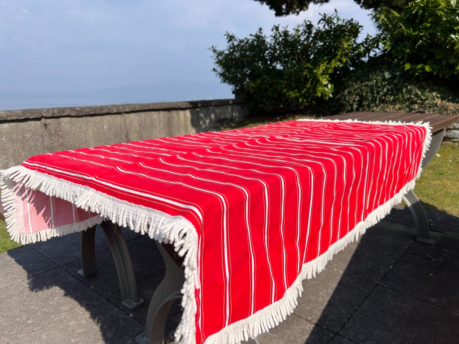 Altra biancheria da tavola: Vintage Tischdecke I 70er Jahren – Usato da Walzenhausen venduto da stilvollwohnen 5