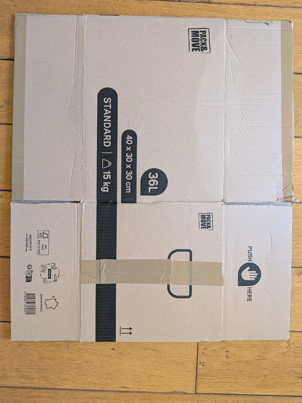 Cartoni: Carton de déménagement  – Nuovo (secondo la descrizione) da Genève venduto da ale_n6yx