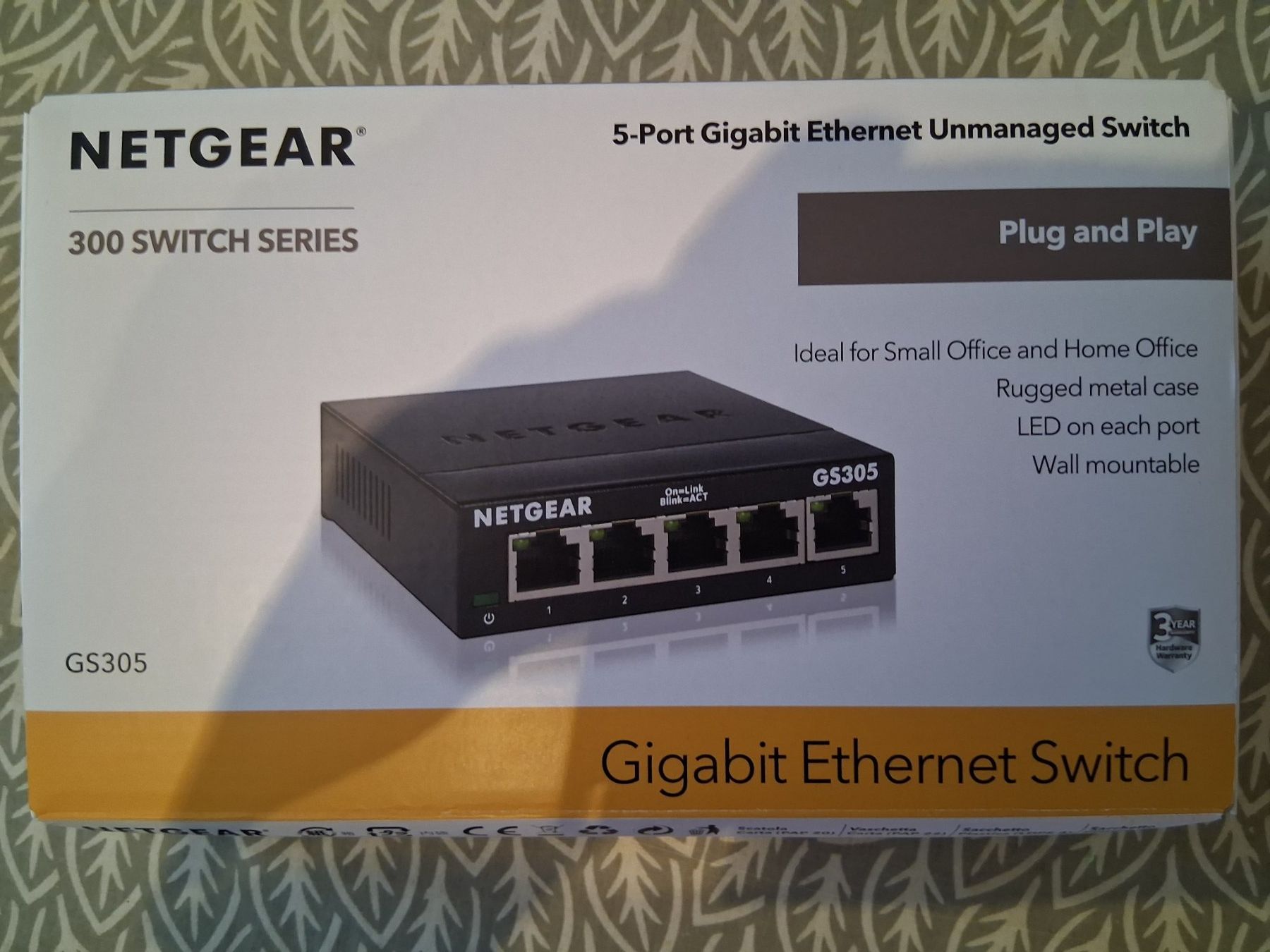 Netgear Modem & Router: NETGEAR 5-Port Gigabit Ethernet – Usato da Bonaduz venduto da Motz 4