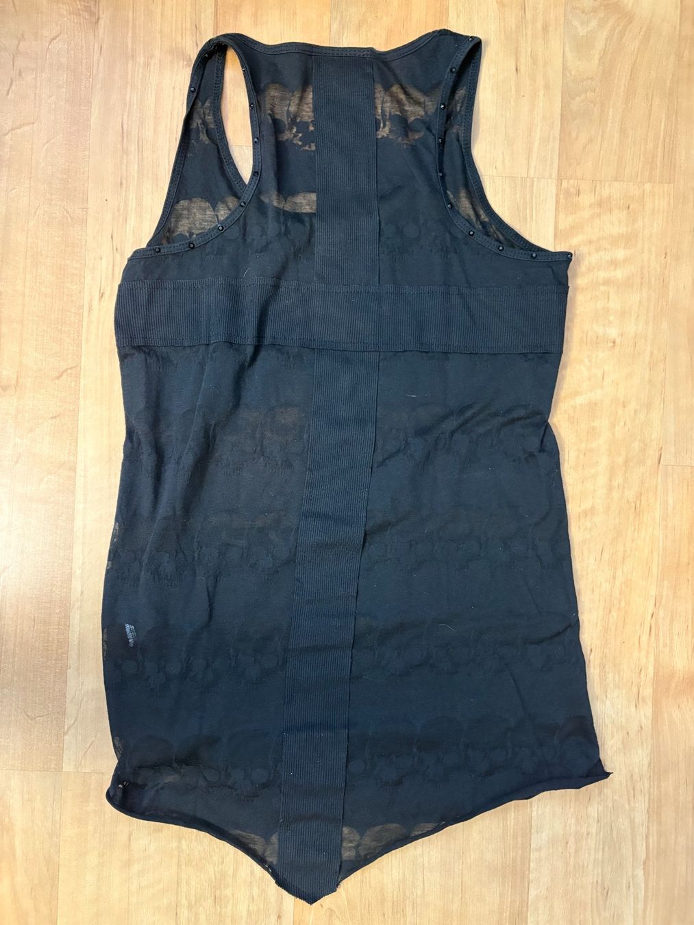 Top: Neu: Halbtransparentes Tanktop Skull Gr. M – Nuovo (secondo la descrizione) da Willisau venduto da ani_gtk8 4