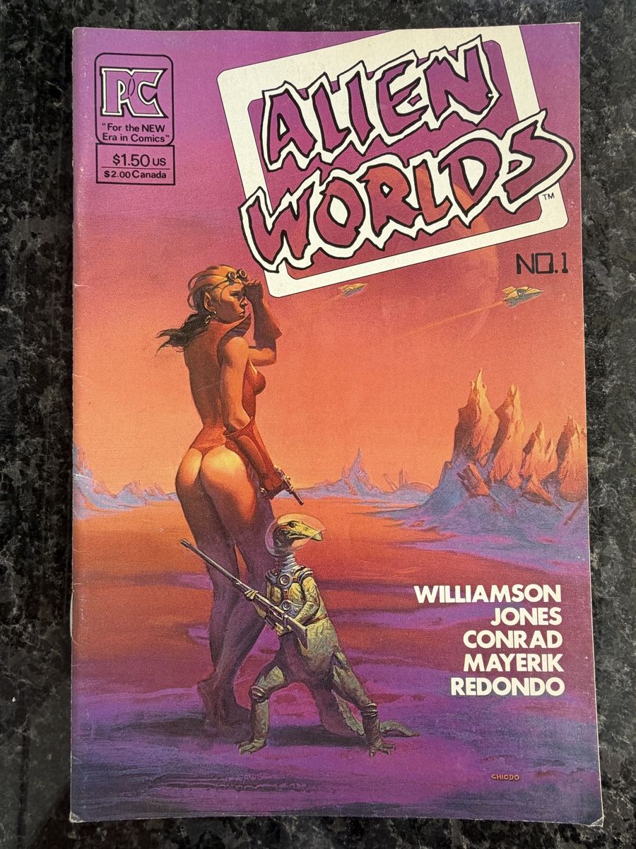 Fumetti: Alien Worlds, Vol.1,1982 Pacific Series  – Usato da Kehrsatz venduto da Raboy