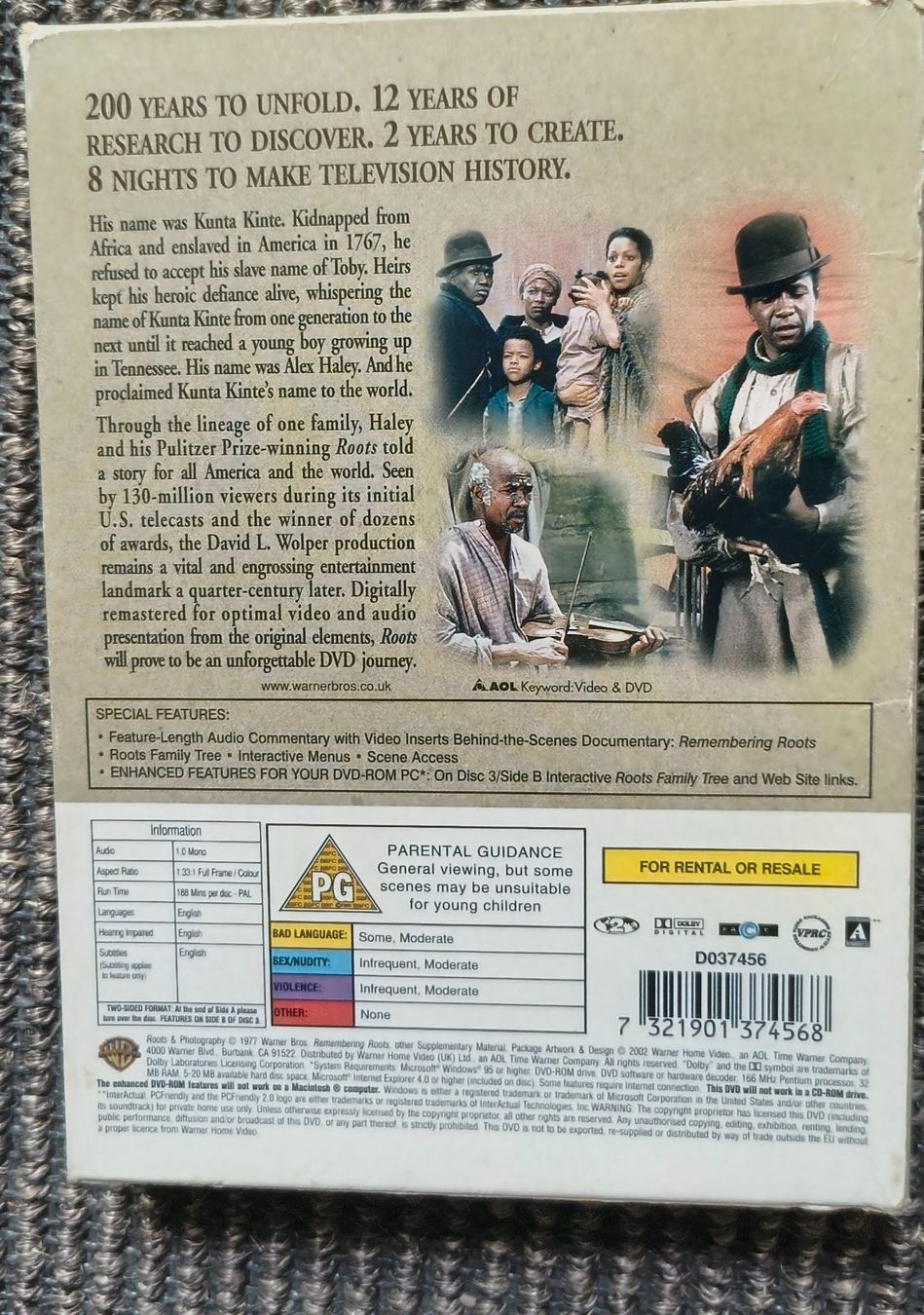 Tutti i DVDs: Roots 25th Anniversary Edition DVD in Englisch – Usato da Ipsach venduto da els_sx5q 1