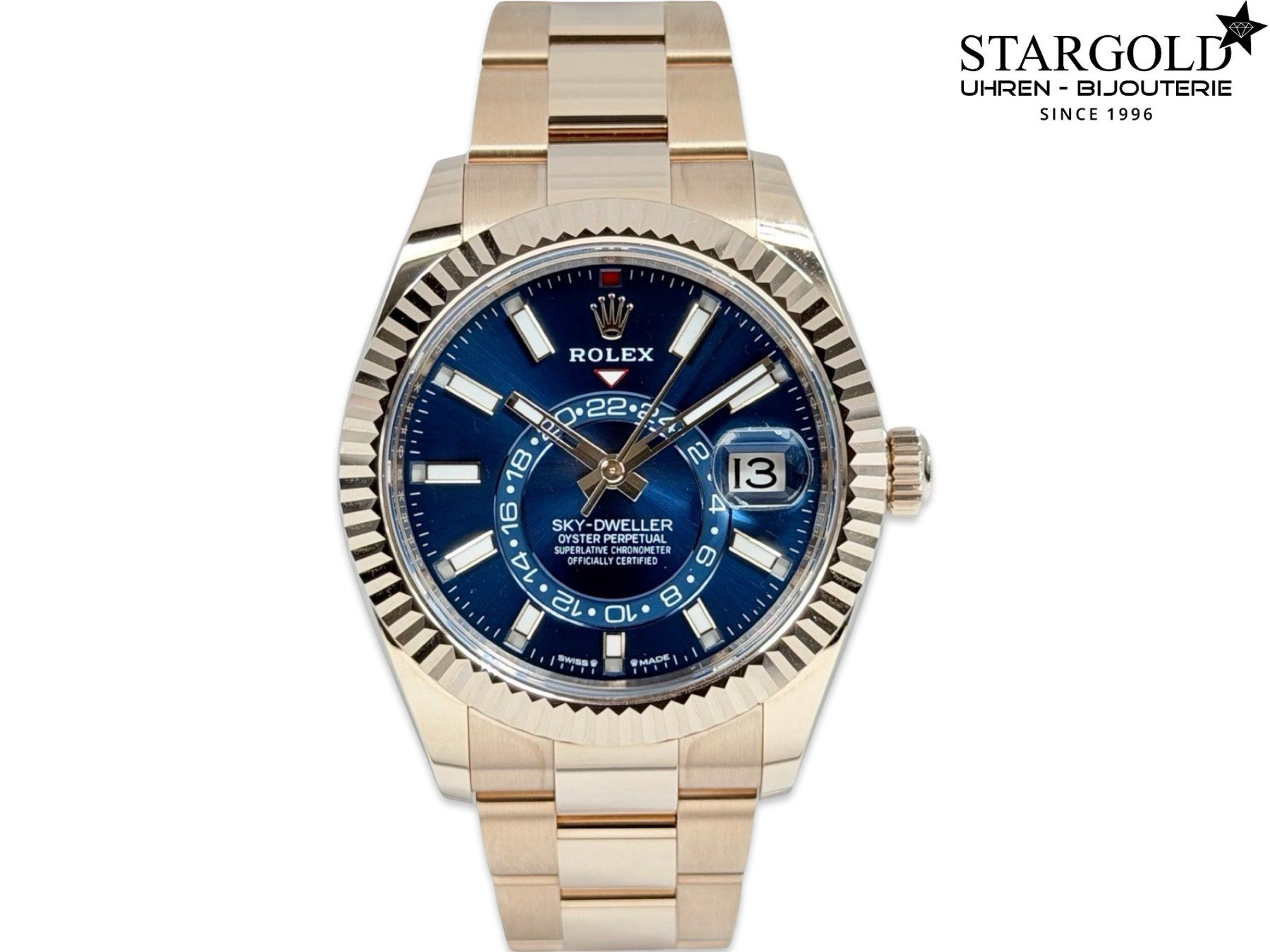 Rolex Orologi: Rolex Sky-Dweller Rosegold - 336935 – Usato da Zürich venduto da Stargold-Uhren
