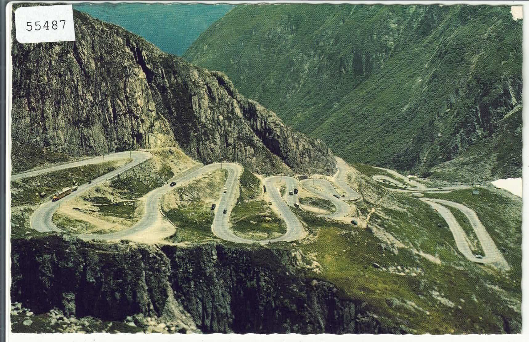 Cartes postales: Strada del Gottardo - Tremola – D'occasion à Ettingen par Kartenplanet