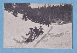 Davos - Suiss sledgers - Schweizer Schlittenfahrer 1906