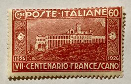 Briefmarken aus Italien Heiliger Franziskus Ungestempelt 