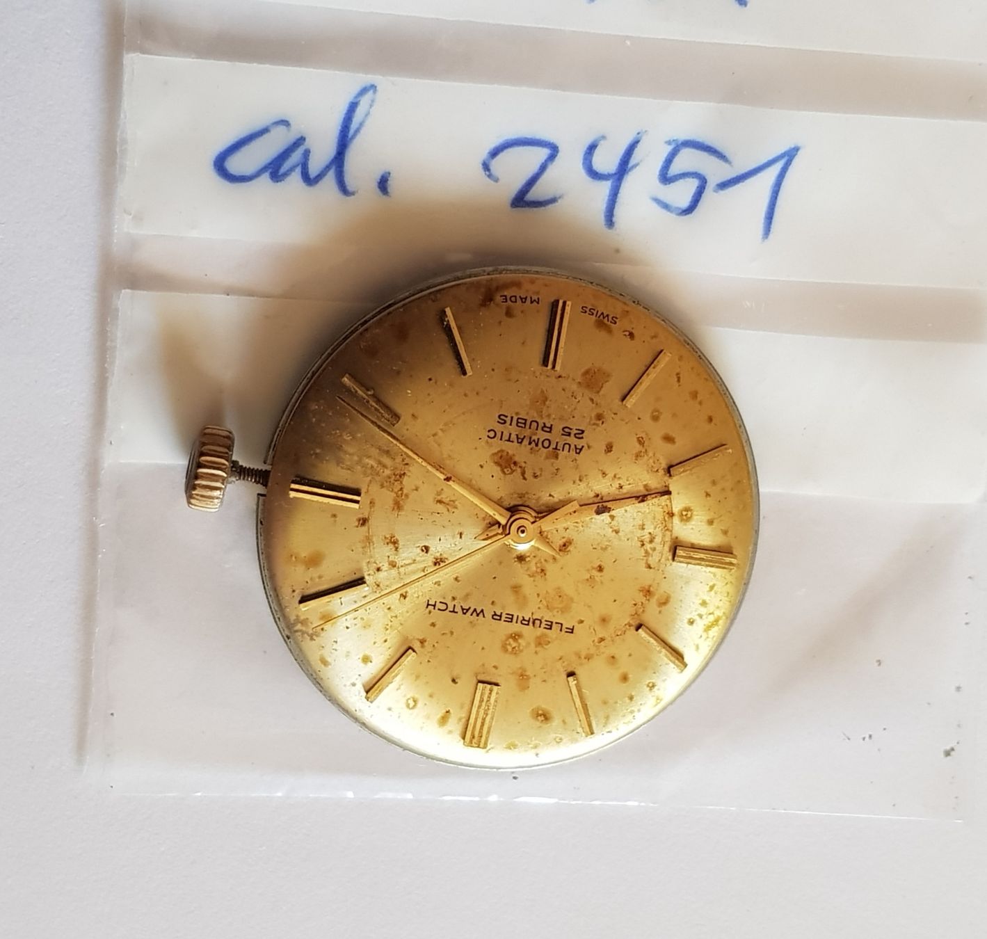 Orologi: Fleurier Watch  ETA Cal. 2451 – Usato da Genève venduto da BKYB