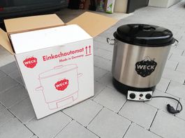Weck Einkochautomat WAT 25 Edelstahl neuwertig