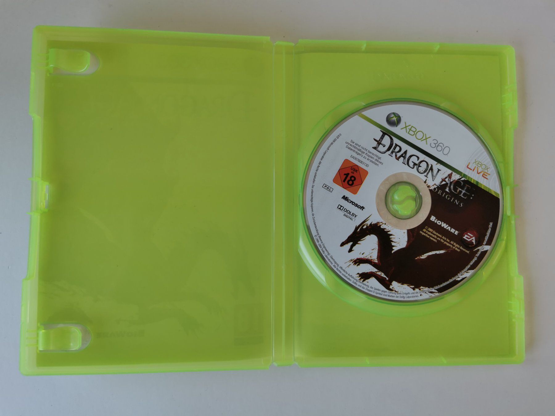 Spiele: XBOX 360 - Dragon Age Origin – Gebraucht aus Lenzburg von eyworld 1