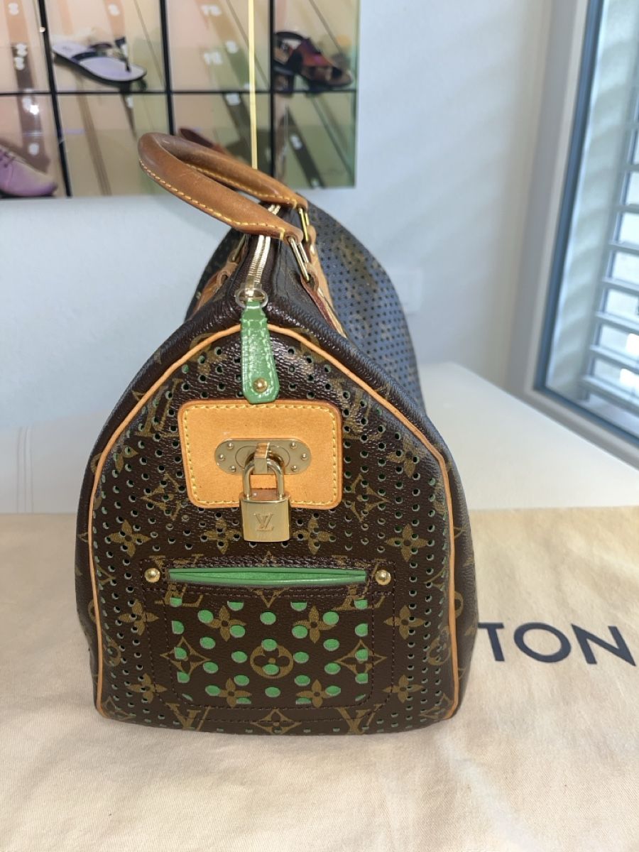 Louis Vuitton Borse da donna: Louis Vuitton Speedy 30 Perforé édition limitée 2006 – Usato da Sugiez venduto da Vuitton_for_life 2