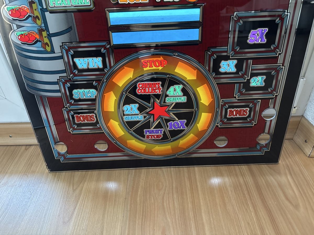 Slot Machine: Frontscheibe "Super Cherry 20" – Kult-Klassiker! – Usato da Thun venduto da Gitarre-1 4