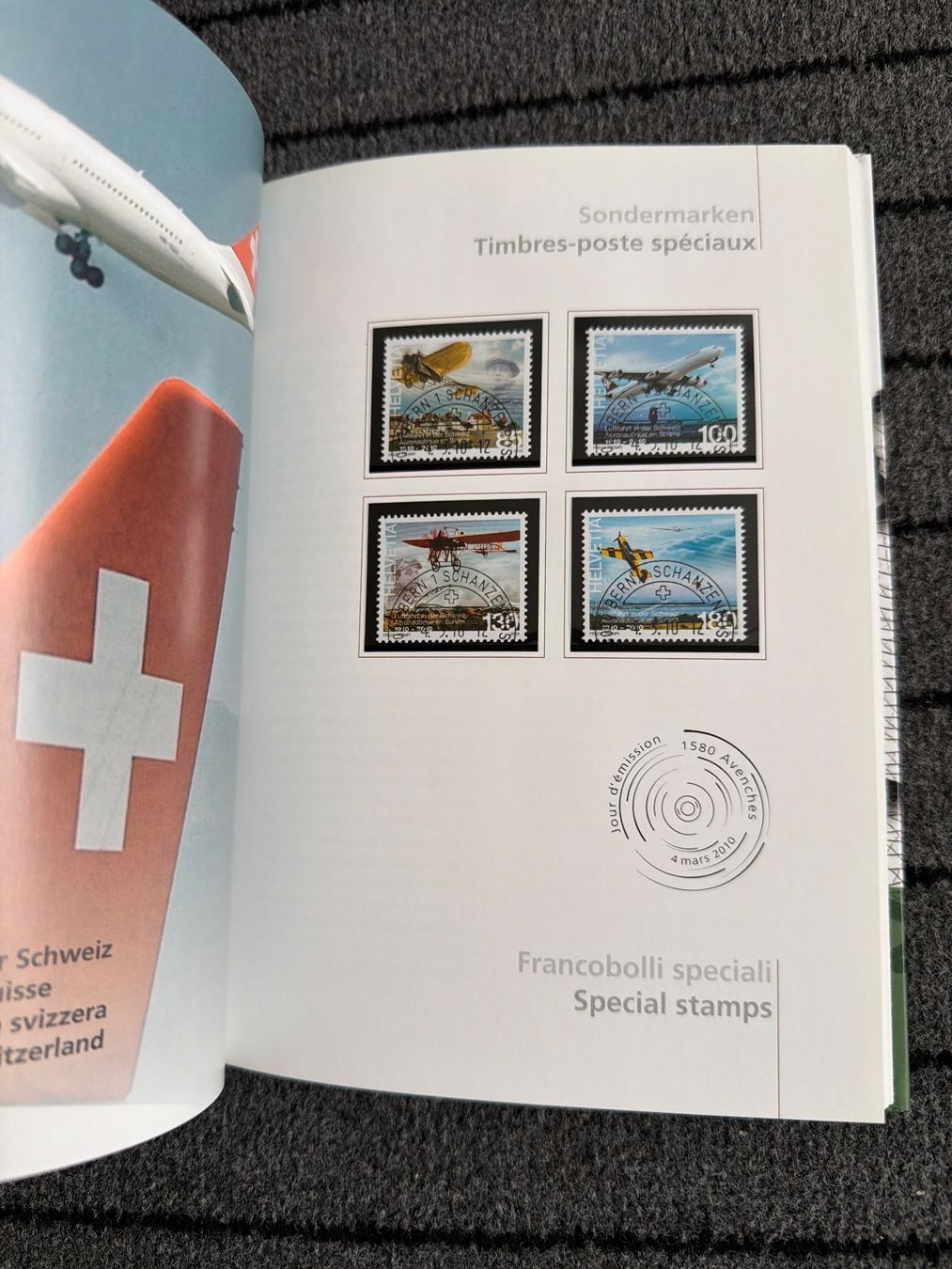 Album: Schweizer Briefmarken Jahrbuch 2010 - Gestempelt – Usato da Wangen SZ venduto da Bendra 1