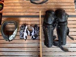 BMX/MX Schutzausrüstung Set – EVS Nackenschutz, Troy Lee Han