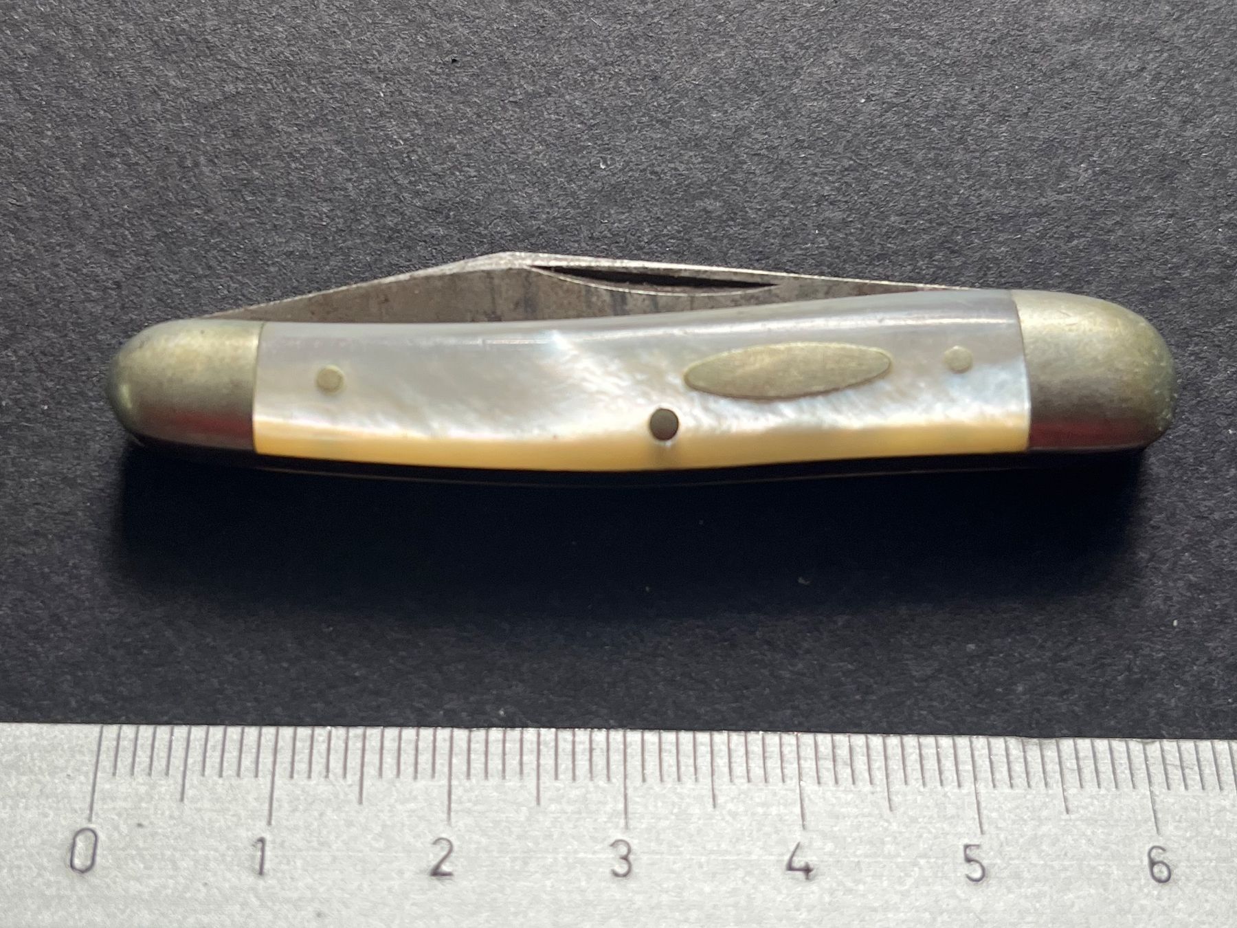 Coltelli tascabile: Antikes Perlmutt-Sackmesser 62 mm – Usato da Zürich venduto da FV.vintage 9