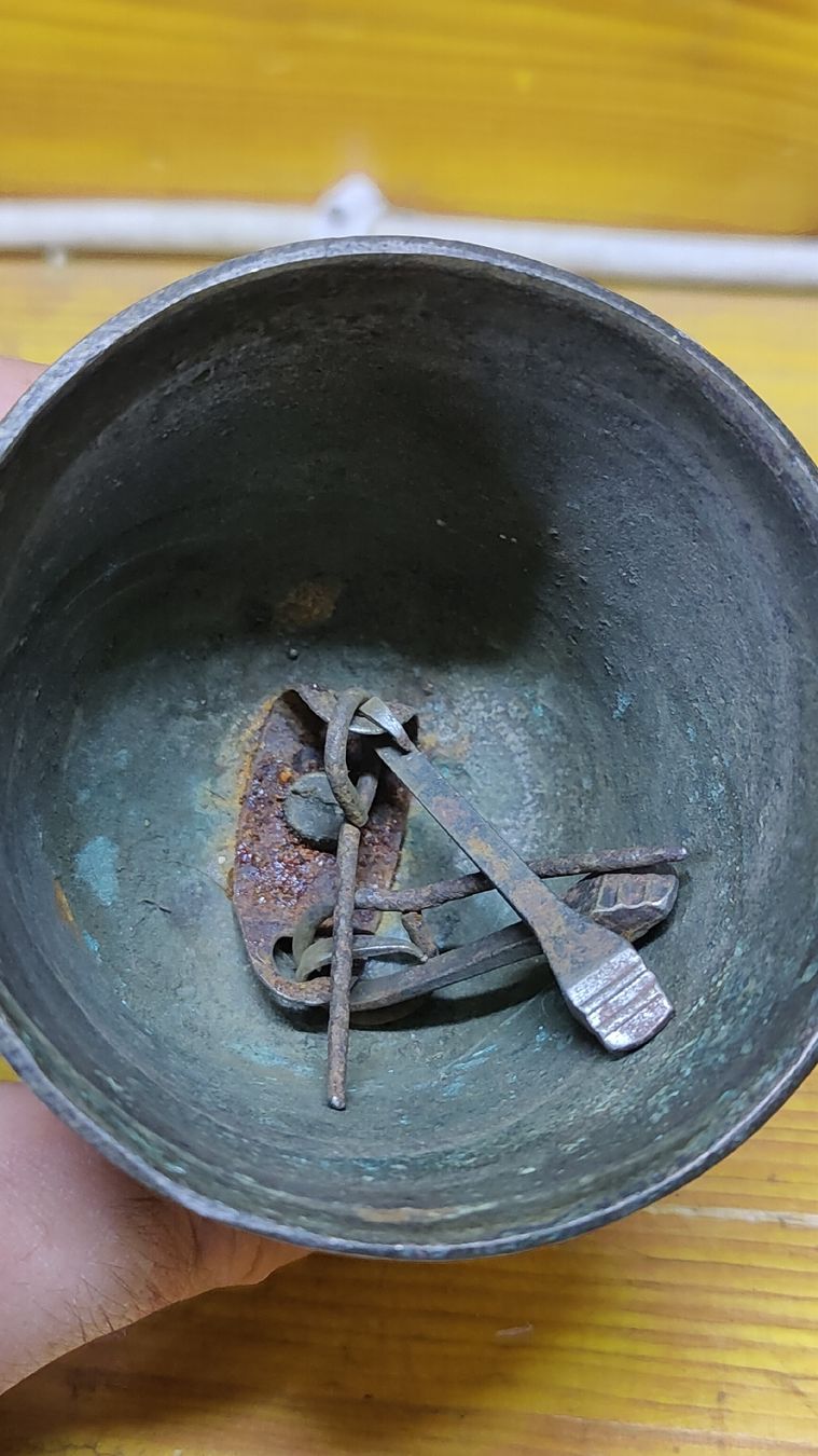 Campanacci mucche: Antike Bronzeglocke  (L12) – Usato da Neuenhof venduto da bro_9zsg 2