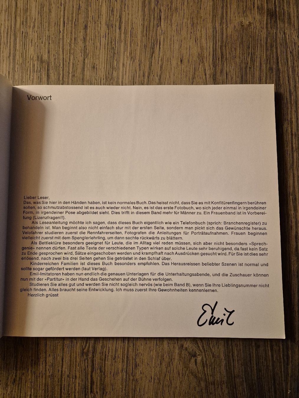 Bücher: Emil - Kultbuch, Schweizer Unterhaltung! – Gebraucht aus Villmergen von MONCHHICHI 2