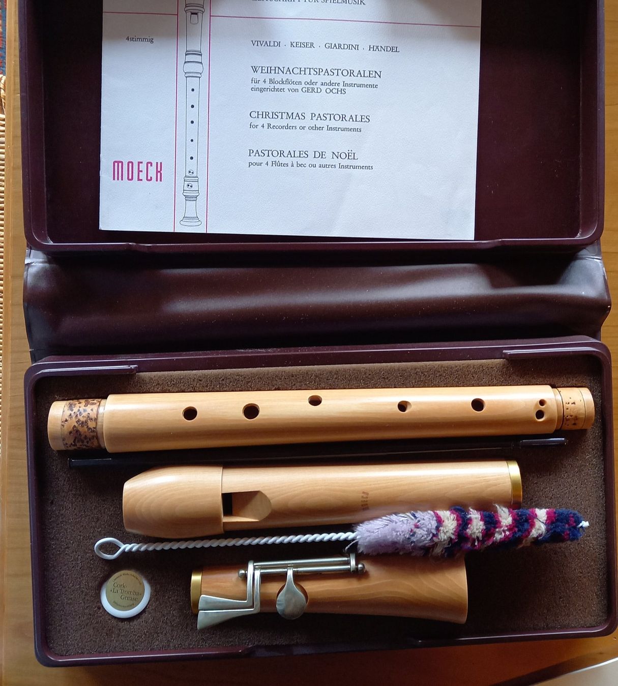 King Musical Instruments Instruments de musique: Tenorblockflöte mit intaktem Etui / 4 – D'occasion à Oberembrach par peeeg 1