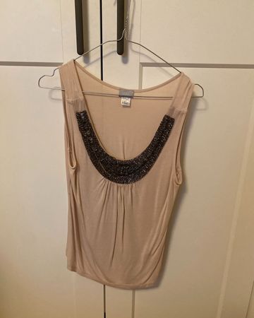 H&M Top dezentes Rosa, Altrosa, Gr. M