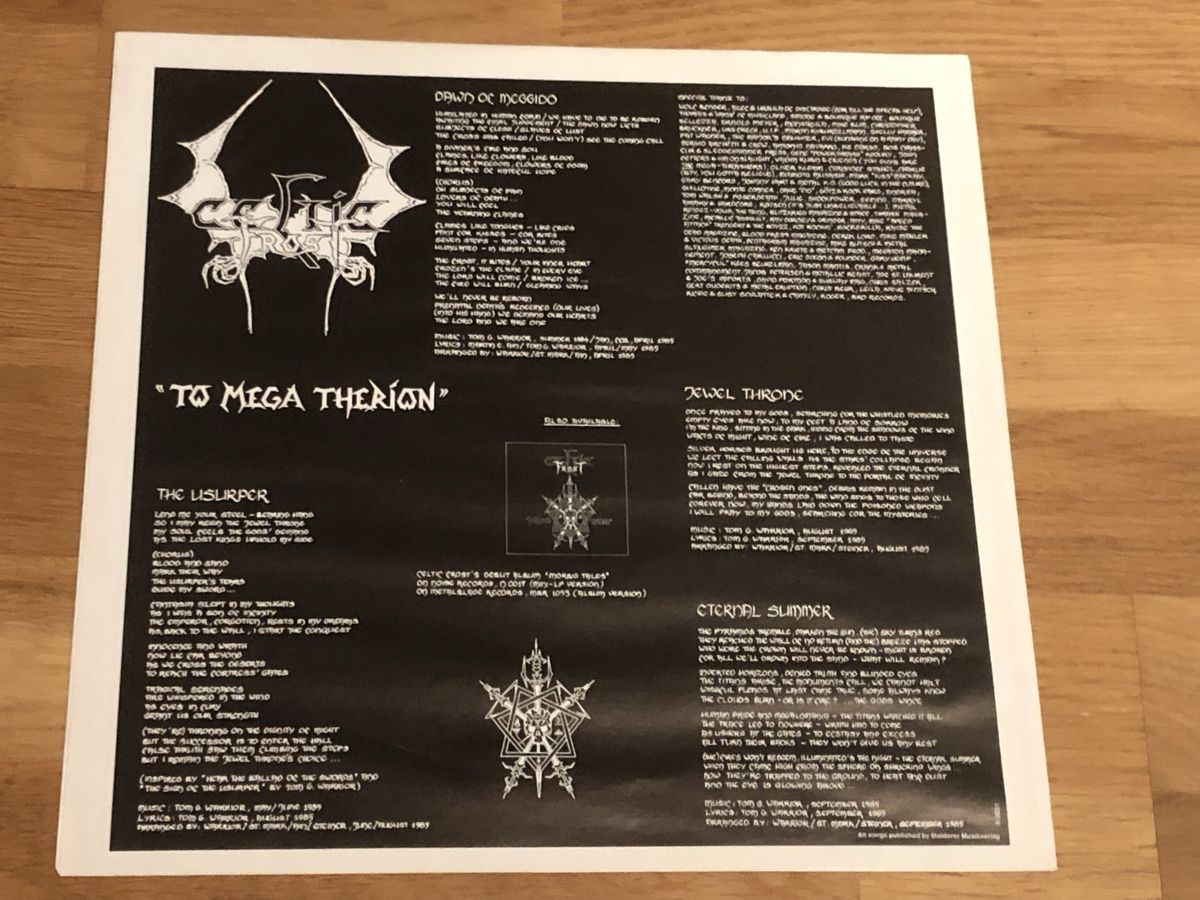 Vinyles: Celtic Frost. 1987.  Into The Pandemonium – D'occasion à Faulensee par Mizuno06 4