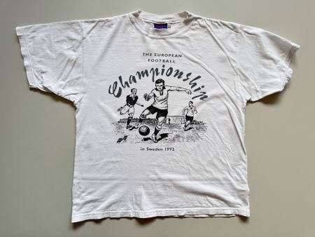 Euro football 1992 Sweden T-shirt BOY 170/176 Impuls Junior