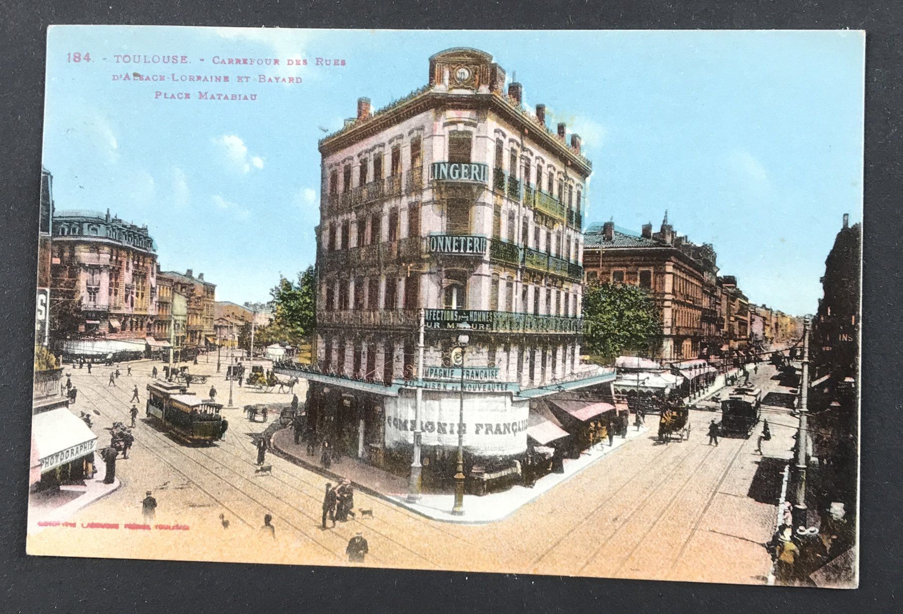 Cartoline postali: ANTIKE ANSICHTSKARTE TOULOUSE – Usato da Ostermundigen venduto da wini63