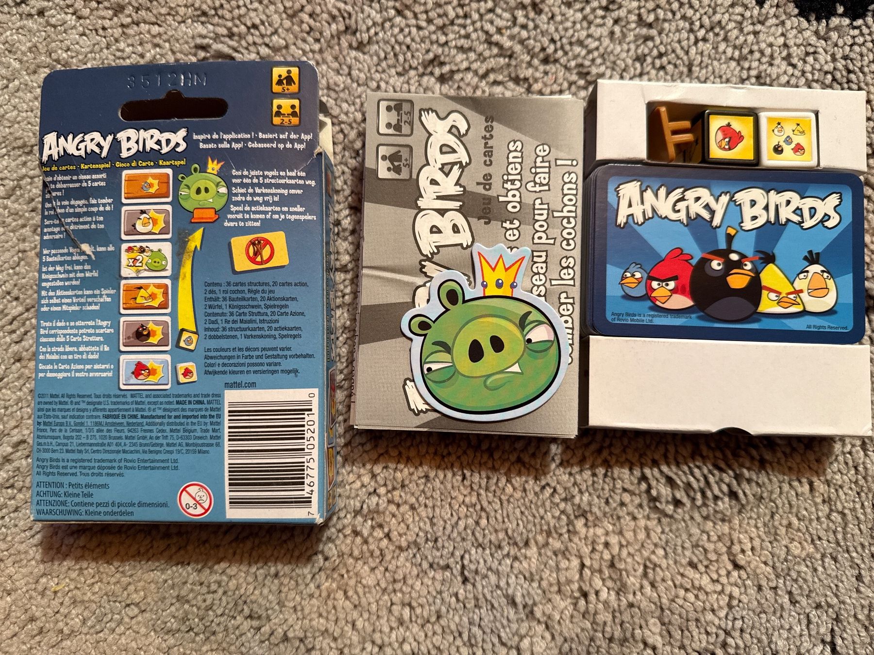 Mattel Giochi: Spiel Angry Birds – Nuovo (secondo la descrizione) da Andelfingen venduto da Judy0007 2
