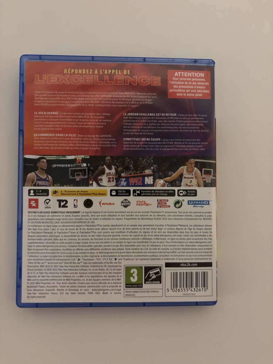 Sony Spiele: Jeu PS5 NBA 2K23 – Gebraucht aus La Chaux-de-Fonds von RaphC74 1