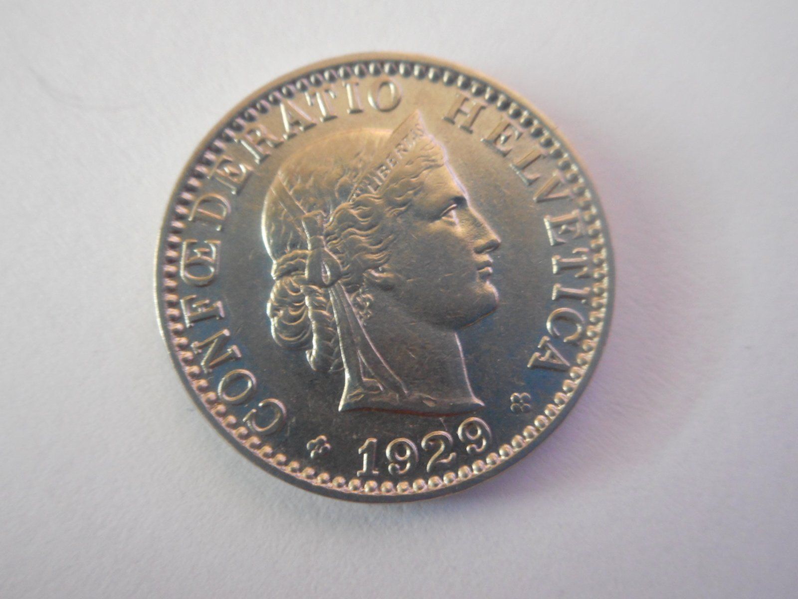 Alle Münzen: 20 Rp. 1929 – Neu (gemäss Beschreibung) aus Kriegstetten von pizlad2010 1