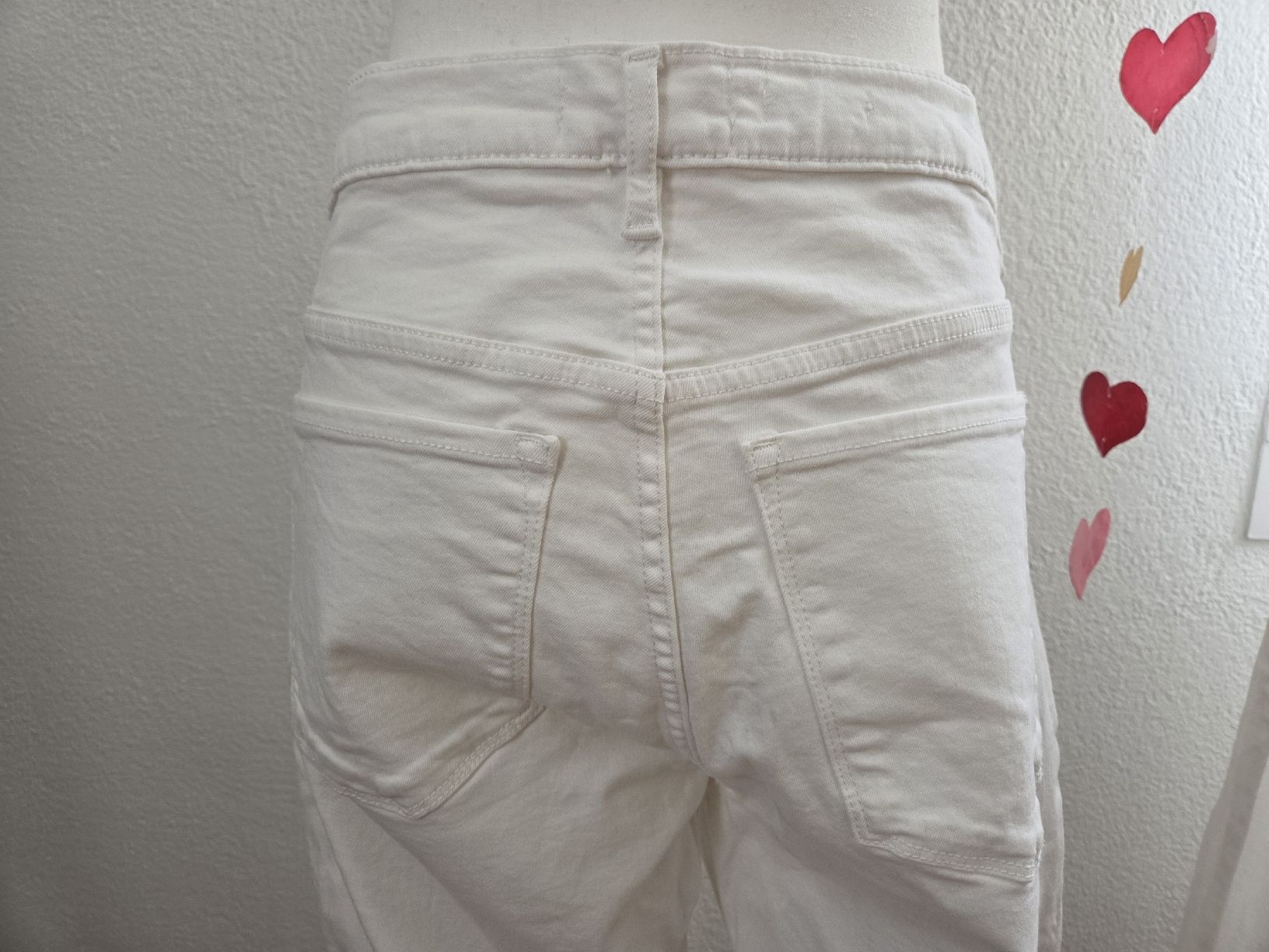 Mango Jeans: Mango Denim, weisse Jeans, Gr. 44, Sommer – Nuovo (secondo la descrizione) da Hittnau venduto da SirKahn 4