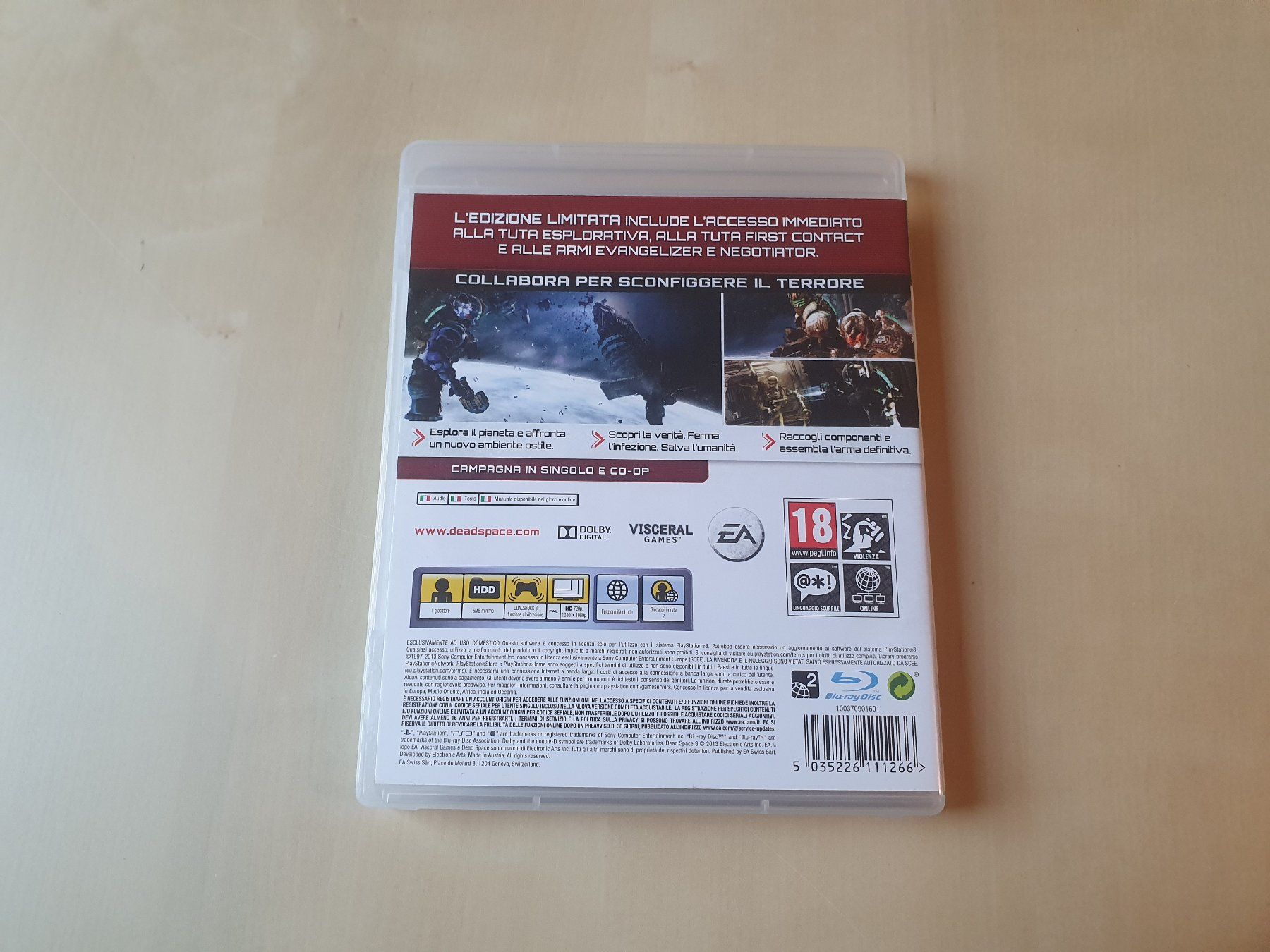 Sony Giochi: Dead Space 3 ITA – Usato da Stansstad venduto da collectorsshop 1