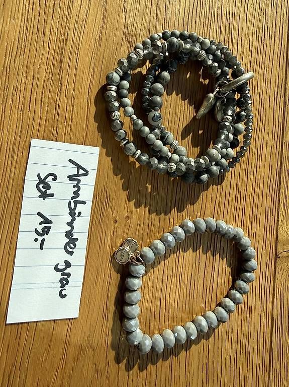 Altri gioielli: Armbänder Glitzer in grau – Usato da Triesen venduto da yas_bmn6