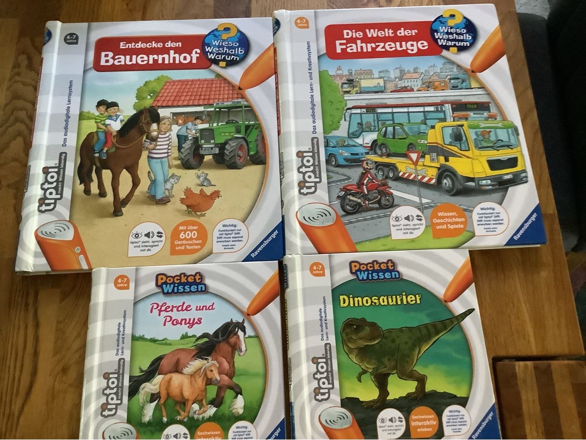 Bücher: Tiptoi 4 mal  – Gebraucht aus Veltheim AG von mollilove