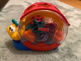 Fisher-Price Musikschnecke | Stapel- und Sortierspielzeug