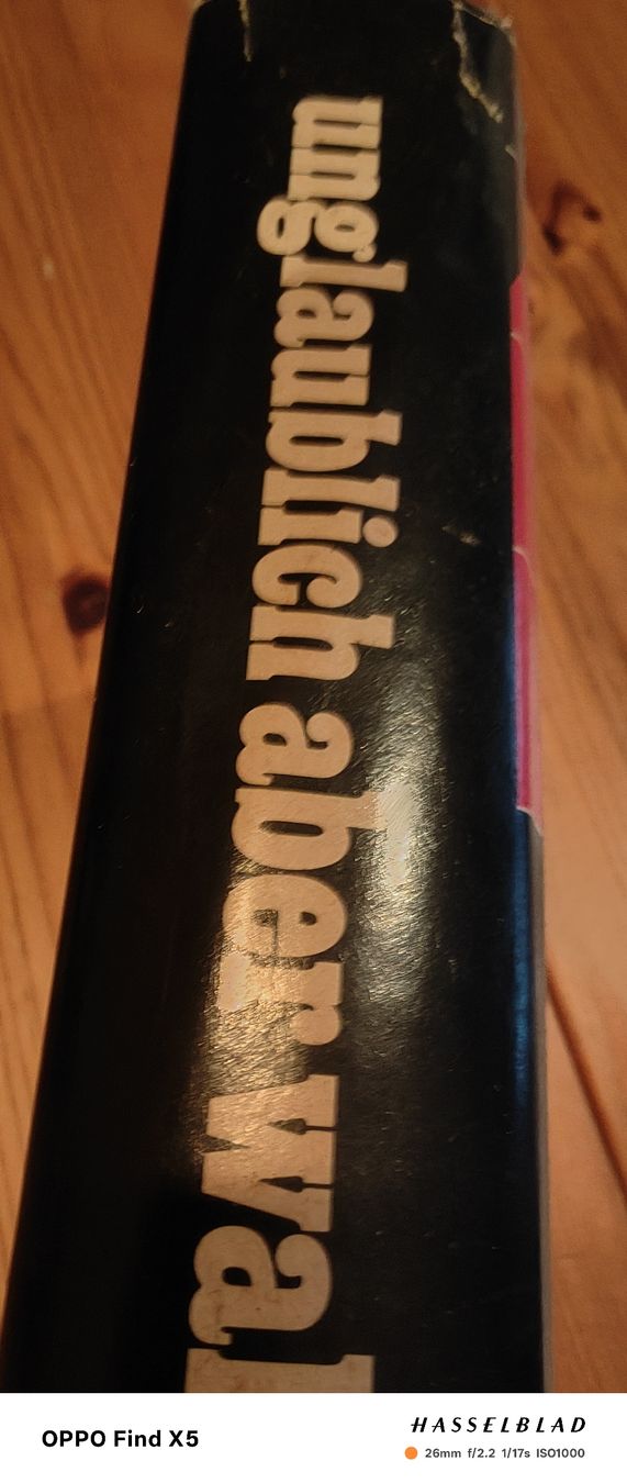 Bücher: unglaublich aber wahr – Gebraucht aus Volken von katz5 1