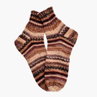Kurzrohrsocken, Sneakersocken, handgestrickt, Grösse 46/47