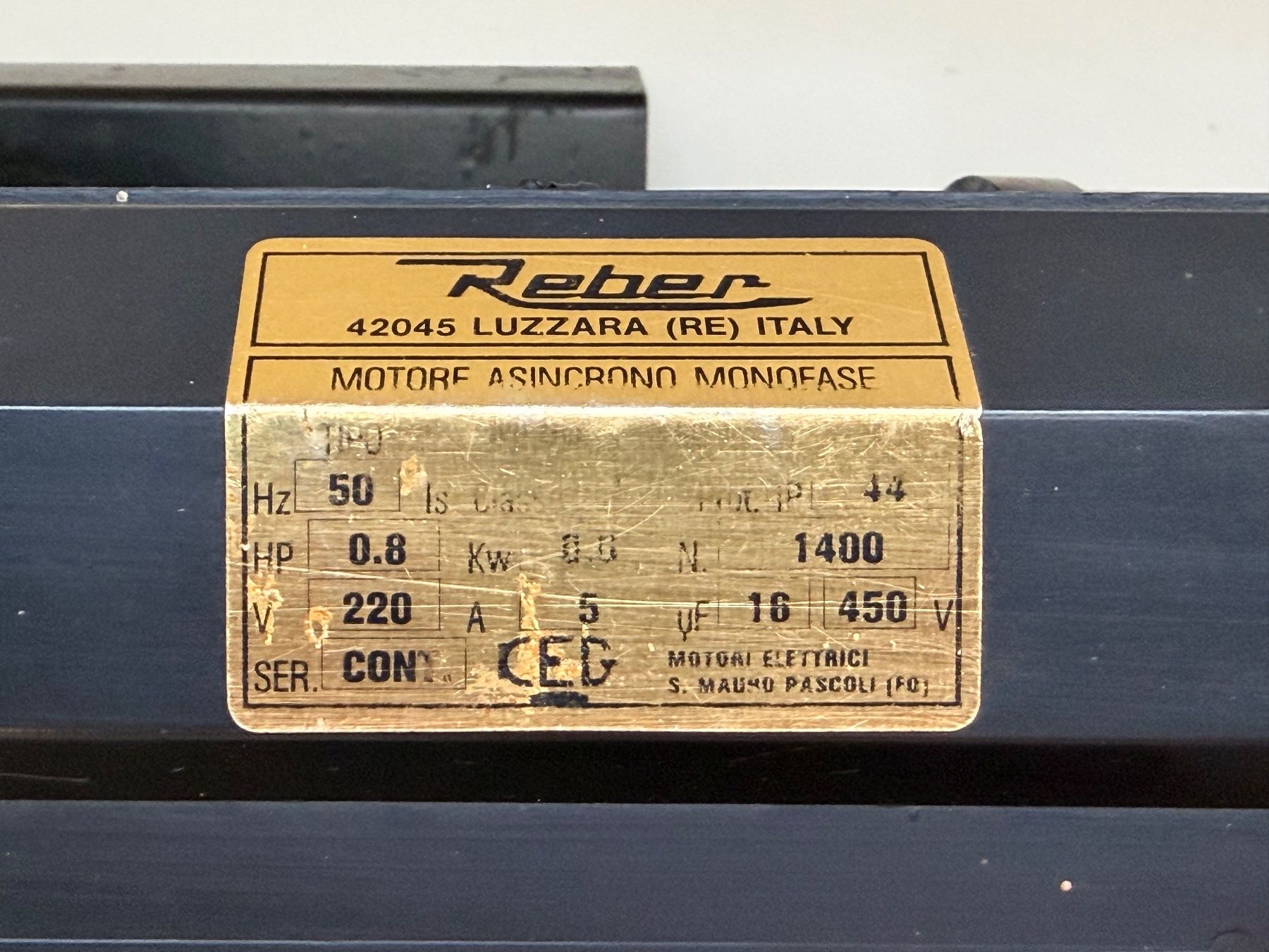 Küchengeräte: Fleischwolf Reber 22 Italien Motor 0.8 Kw – Gebraucht aus Zürich von herrskywalker 2