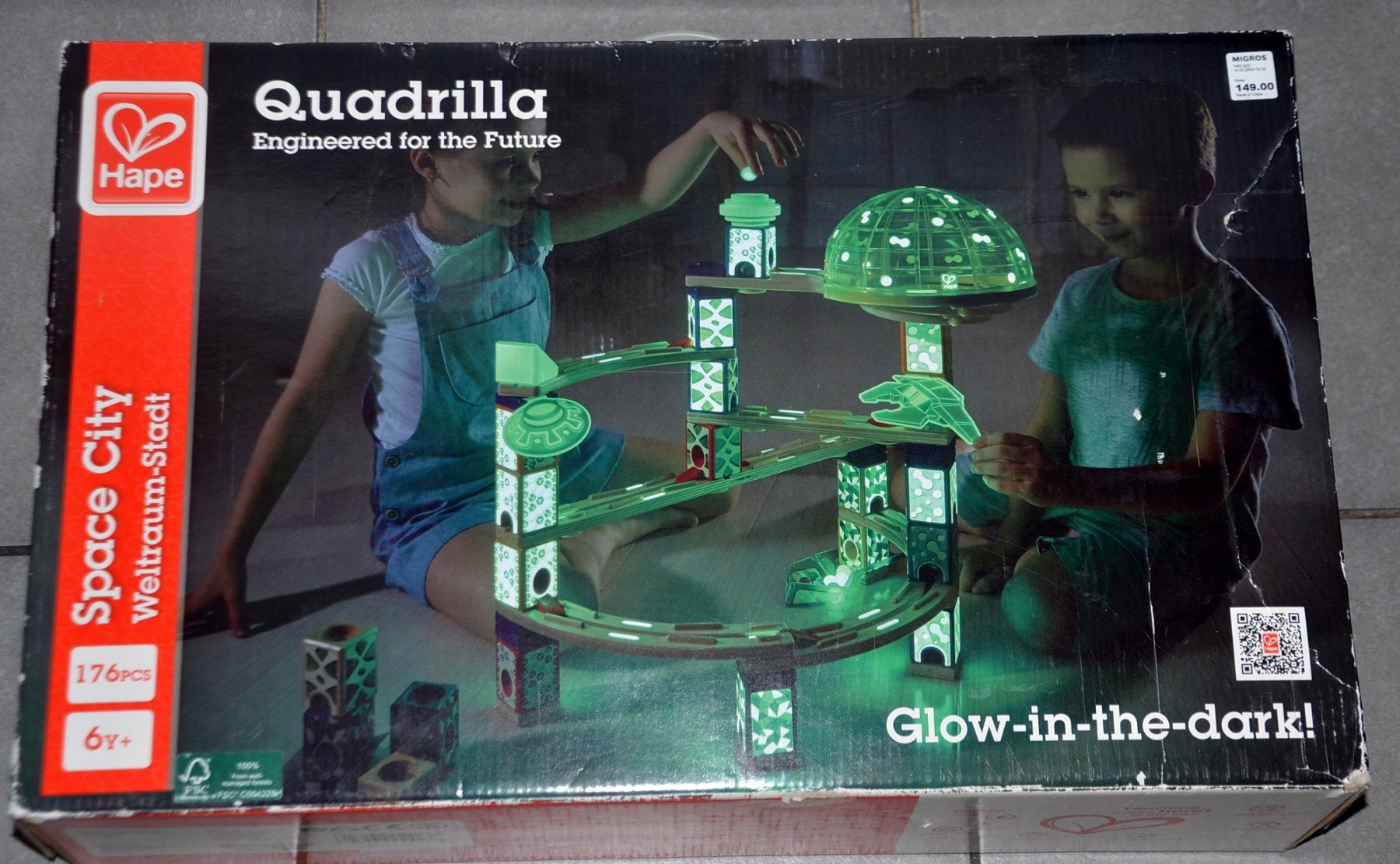 Baukästen: Quadlrilla Space City - Glow-in-the-dark – Gebraucht aus Collonges von arashee