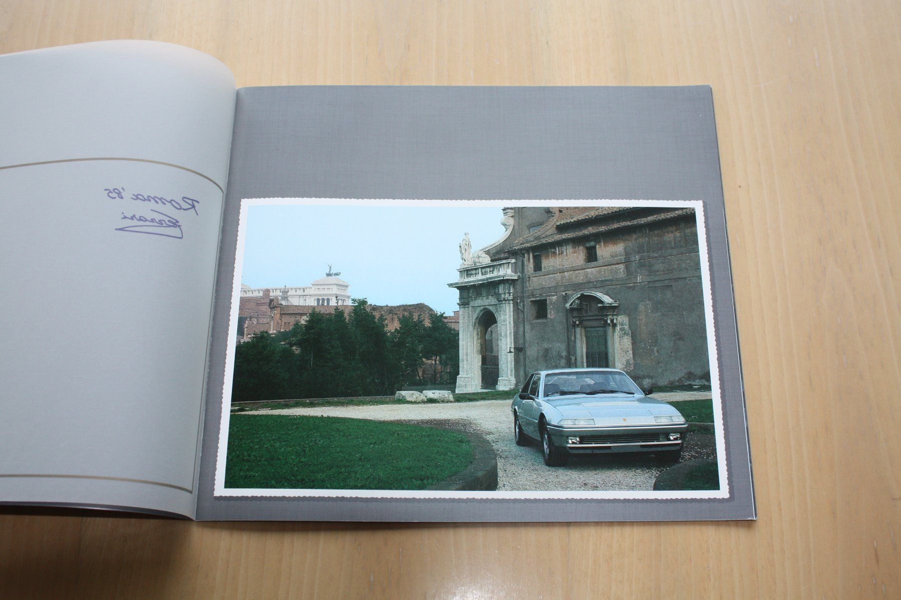 Ferrari Documenti: Ferrari 412 Prestige Prospekt 3/1988 – Usato da Wikon venduto da erwin400 1