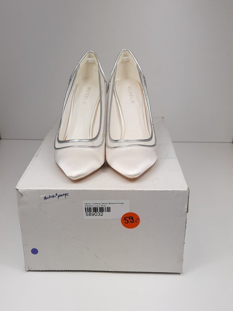 Scarpe da donna: MENBUR Wedding Berenice Pumps Ivory Gr. 36 – Nuovo e nell'imballaggio originale da Seuzach venduto da VT-Collections1 9
