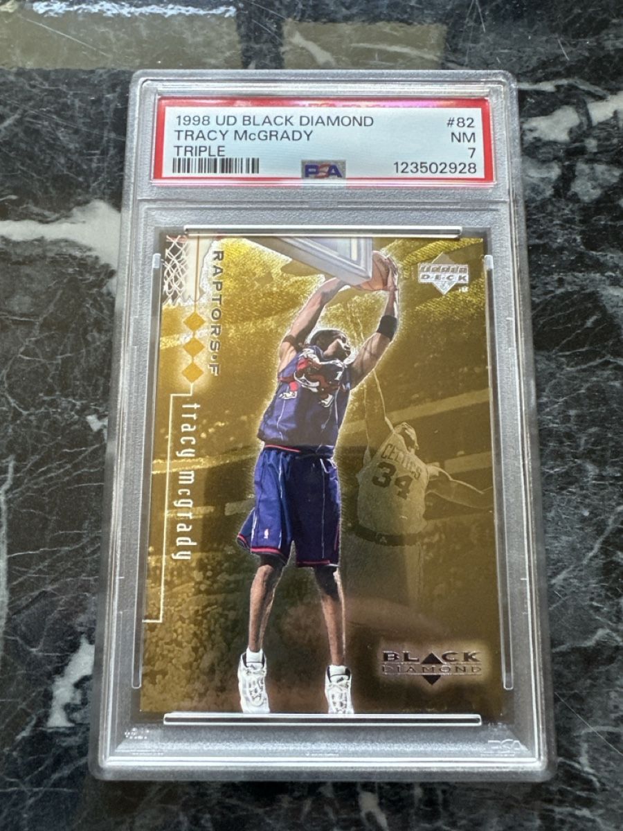 Nba Carte collezionabili: 1998 Upper Deck Tracy McGrady Black Diamond slab – Usato da Affoltern am Albis venduto da mr_choppa