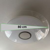 LED Deckenlampe 80 cm, dimmbar mit Fernbedienung