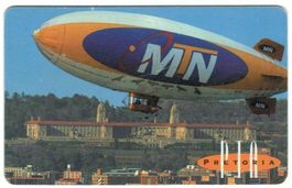 Telefonkarte Südafrika Zeppelin über Pretoria