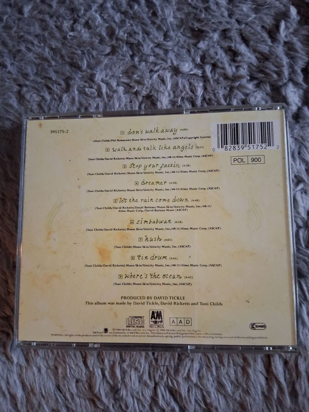 CD: TONI CHILDS     UNION    CD – Usato da Wetzikon ZH venduto da Ramones01 1